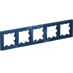 Рамка 5-пост. AtlasDesign универс. аквамарин SE ATN001105