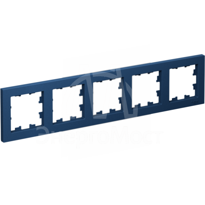 Рамка 5-пост. AtlasDesign универс. аквамарин SE ATN001105