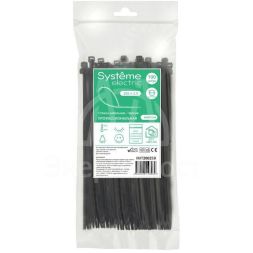 Стяжка кабельная 200х2.5 черн. (уп.100шт) SE IMT20025B