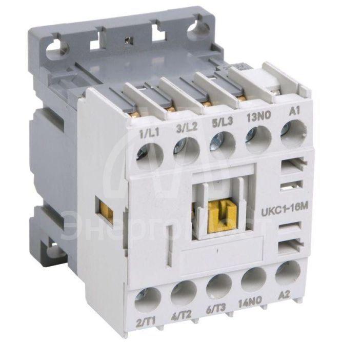 Миниконтактор МКИ-11210 12А 230В/АС3 1НО IEK KMM11-012-230-10