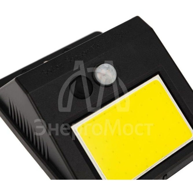 Светильник NEW AGE на солнечной батарее датчик движения; освещенности кнопка вкл/выкл герметичная фасадная LED COB Lamper 602-233