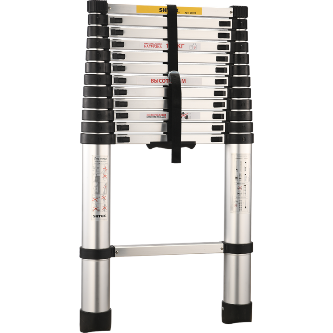 Стремянка телескопическая 2.6м (20018) SHTOK 376555