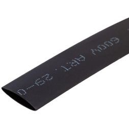 Трубка термоусаживаемая 8.0/4.0мм черн. ролик 2.44м Rexant 29-0046