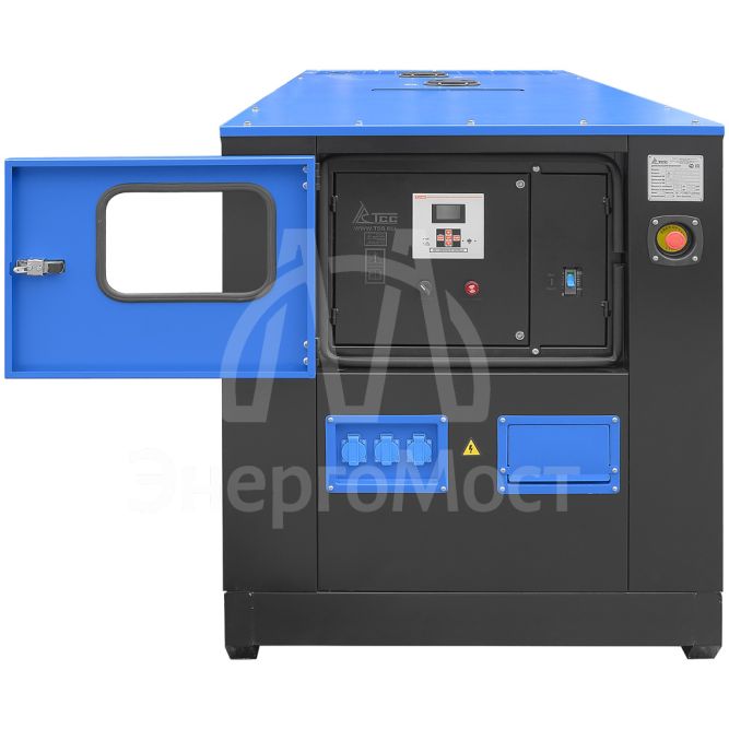 Дизельный генератор ТСС АД-60С-Т400-1РКМ7 в шумозащитном кожухе