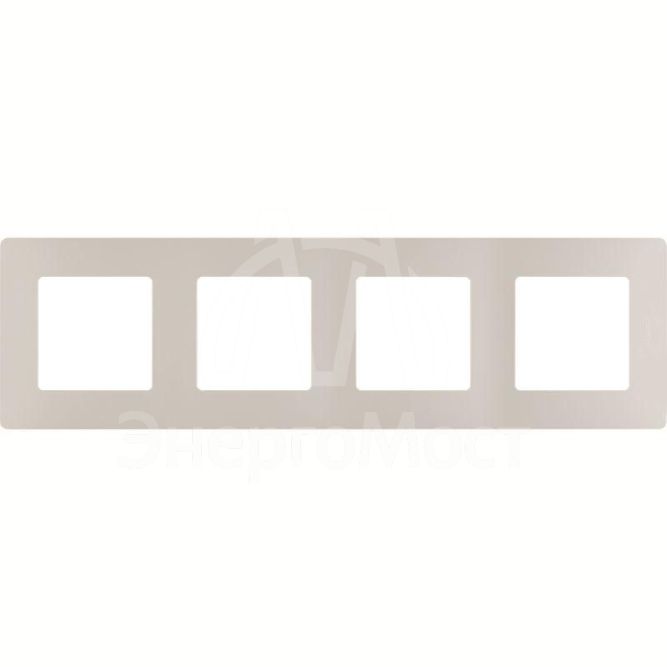 Рамка 4-м Etika сл. кость Leg 672514