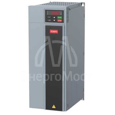 Преобразователь частоты VF-101-P7K5-0017-A-T4-E20-B-H вход. 380В выход. 7.5кВт выход. 17А ток перегрузки 20.4А встроен. тормозн. ключ внешн. дроссель VEDA ABC00028