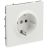Розетка силовая KANT 2P+E защ. шторки бел. песок DKC 7010003
