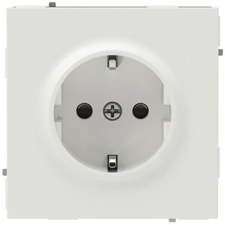 Розетка силовая KANT 2P+E защ. шторки бел. песок DKC 7010003