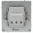 Розетка силовая KANT 2P+E защ. шторки бел. песок DKC 7010003