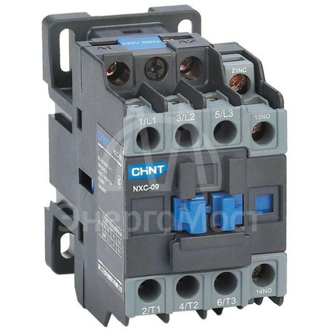 Контактор NXC-09 9А кат. 380В AC 1НО+1НЗ AC-3 (R) CHINT 836705