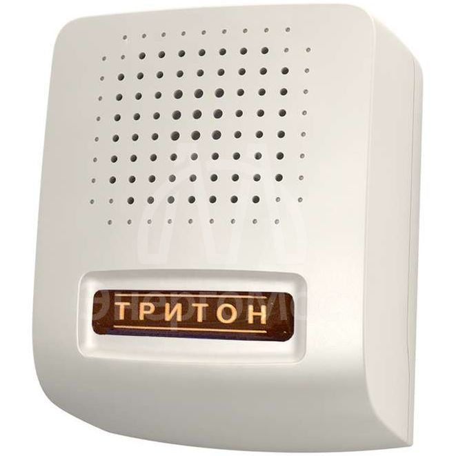 Звонок проводной Соло соловей 220В 80-90дБА бел. Тритон СЛ-05
