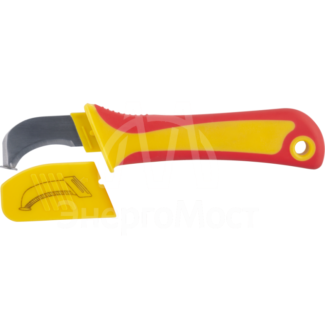 Нож ОНЛАЙТ 82 963 OHT-Nmd02-185 (диэлектр. с пяткой) ОНЛАЙТ 82963