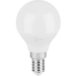 Лампа светодиодная GREEN LINE P45-8W-840-E14 GL 8Вт шар 4000К яркий свет бел. E14 Эра Б0067063