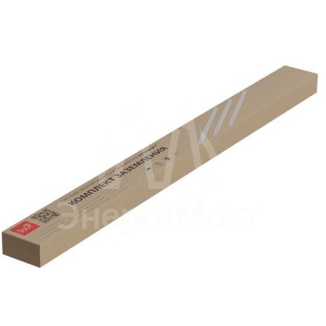 Комплект заземления из стержней KTZ-D16-4 HD d1мм L1500 сталь гор. оцинк. (уп.4шт) КМ MA0571