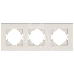 Рамка 3-местн. City беж. GUSI С1113-003