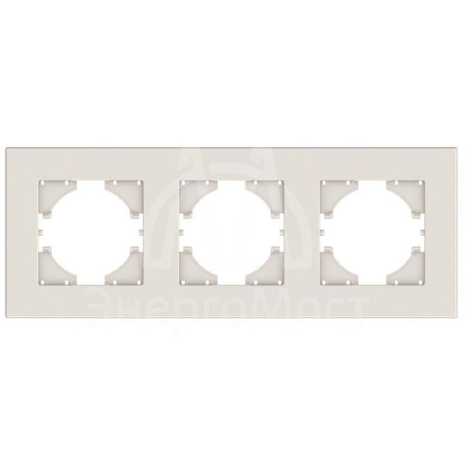 Рамка 3-местн. City беж. GUSI С1113-003