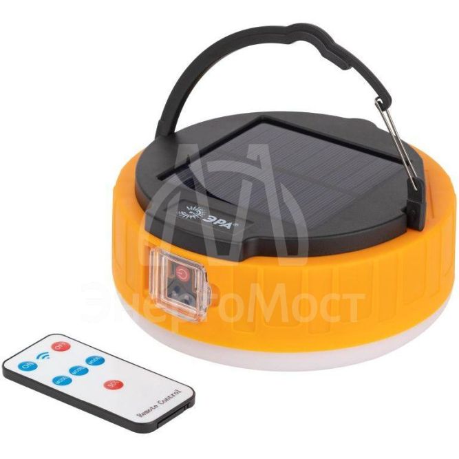 Фонарь кемпинговый светодиодный KA-701 &amp;quot;Персей&amp;quot; аккумуляторный на солнечной батарее+пульт Эра Б0054044