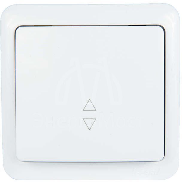 Выключатель проходной 1-кл. 1п ОП Viola 10А IP20 бел. LEZARD 751-0200-105