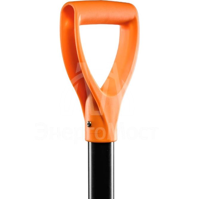 Совковая лопата Вихрь сталь, с металлическим черенком