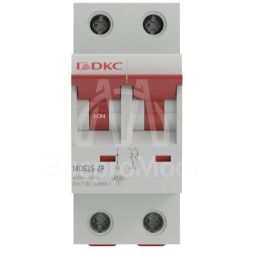 Выключатель автоматический модульный 2п C 16А 4.5кА YON max MD63S YON MD63S-2PC16