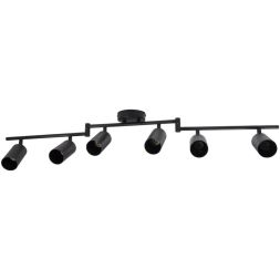 Светильник PCL-0606 6xGU10 IP20 230В BL настен./потолочн. декор. под лампу JazzWay 5066762