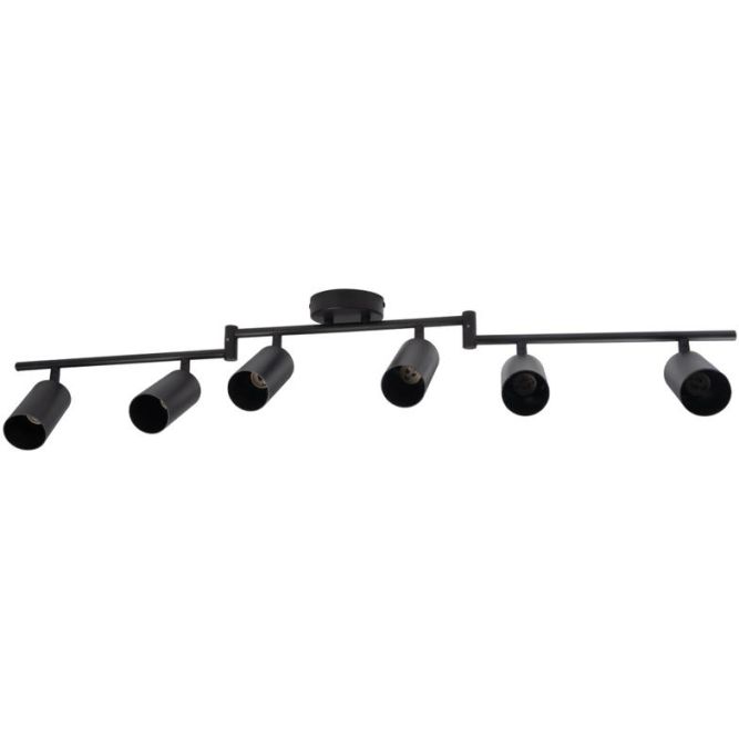 Светильник PCL-0606 6xGU10 IP20 230В BL настен./потолочн. декор. под лампу JazzWay 5066762