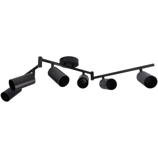 Светильник PCL-0606 6xGU10 IP20 230В BL настен./потолочн. декор. под лампу JazzWay 5066762