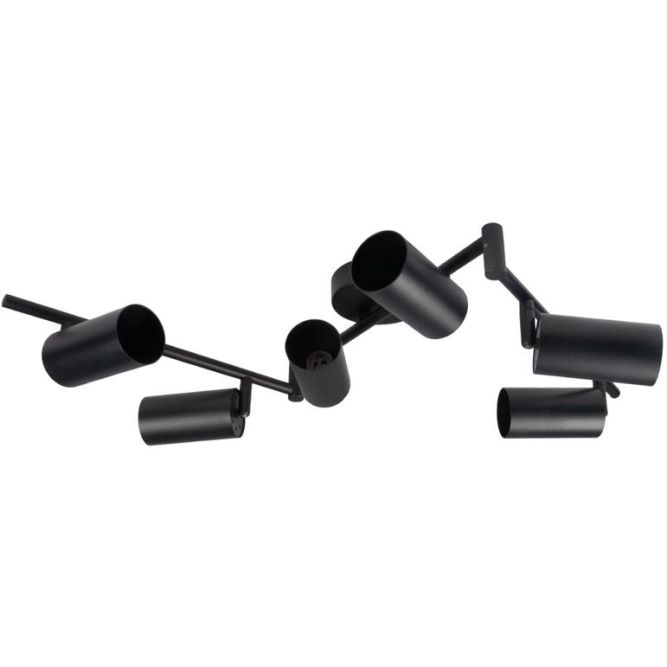 Светильник PCL-0606 6xGU10 IP20 230В BL настен./потолочн. декор. под лампу JazzWay 5066762