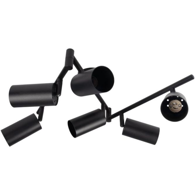 Светильник PCL-0606 6xGU10 IP20 230В BL настен./потолочн. декор. под лампу JazzWay 5066762