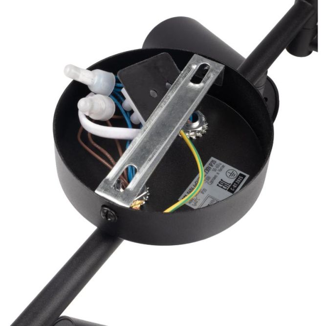 Светильник PCL-0606 6xGU10 IP20 230В BL настен./потолочн. декор. под лампу JazzWay 5066762