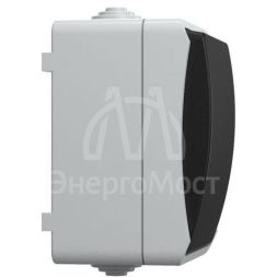 Выключатель 1-кл. ОП Форс 10А IP54 ВС20-1-0-ФСр 250В сер. IEK EVS10-K03-10-54-DC