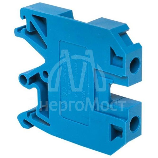 Колодка клеммная JXB-6/35 (50а) син. EKF plc-jxb-6/35b