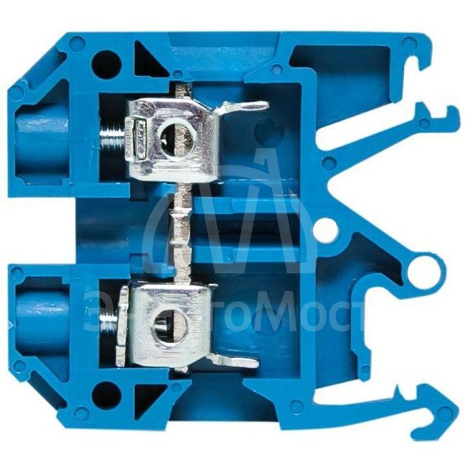 Колодка клеммная JXB-6/35 (50а) син. EKF plc-jxb-6/35b