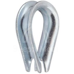 Коуш для канатов М6 DIN 6899 ZN Партнер 18764