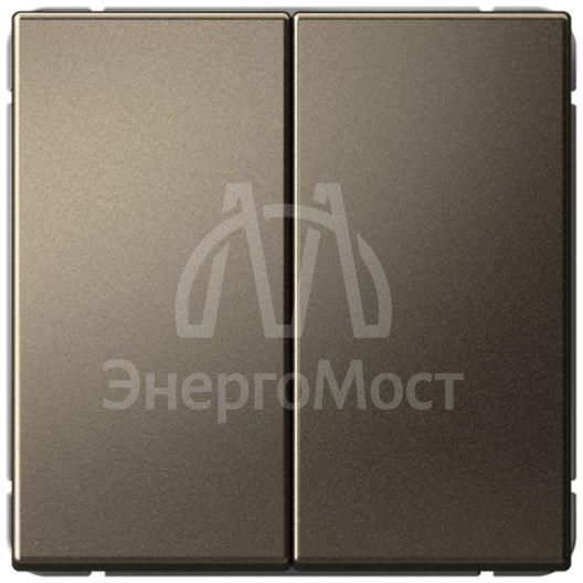 Выключатель 2-кл. ArtGallery (сх. 5) 10AX механизм мокко SE GAL000651