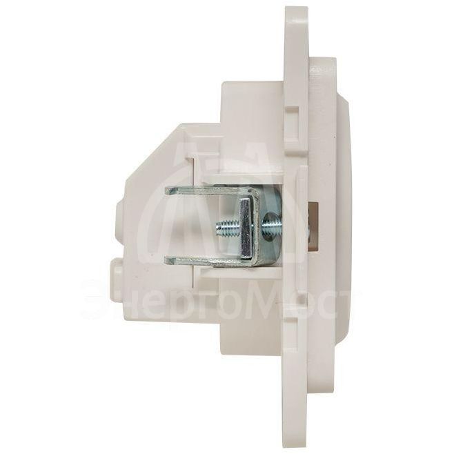 Розетка 1-м СП Стокгольм 16А с заземл. защ. шторки винтов. клеммы механизм бел. PROxima EKF EYR16-028-20