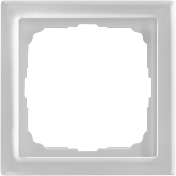 Рамка 1-м ArtGallery Pure матов. органич. стекло бел. SE GAL330101