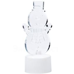 Фигура светодиодная &amp;quot;Снеговик с шарфом 2D&amp;quot; на подставке RGB Neon-Night 501-053