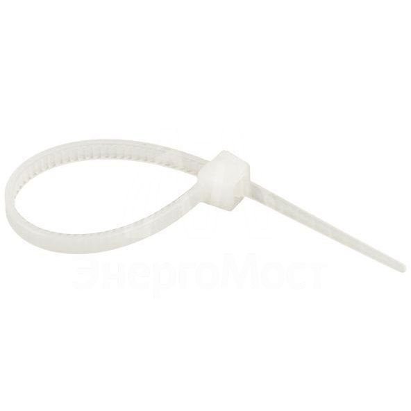 Хомут кабельный 2.5х80 нейл. бел. (уп.100шт) EKF plc-c-2.5x80
