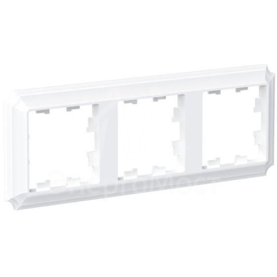 Рамка 3-пост. AtlasDesign Antique универс. бел. SE ATN100103