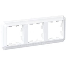 Рамка 3-пост. AtlasDesign Antique универс. бел. SE ATN100103