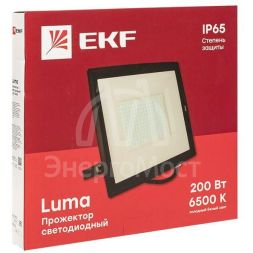 Прожектор светодиодный СДО-3008 200Вт 6500К IP65 Basic EKF FLL-3008-200-6500