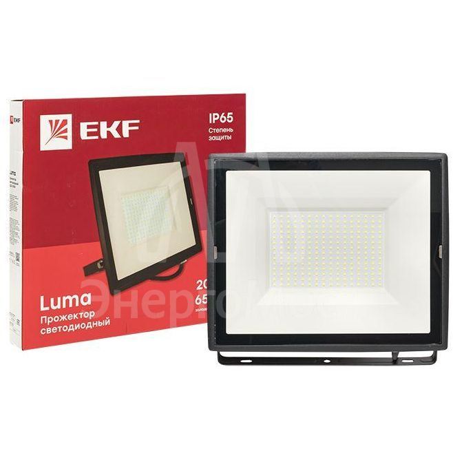 Прожектор светодиодный СДО-3008 200Вт 6500К IP65 Basic EKF FLL-3008-200-6500