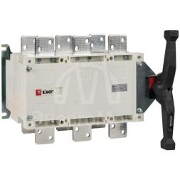 Рубильник-переключатель 3п 1000А с рукояткой управления для прямой установки PowerSwitch PROxima EKF pscs-1000-3