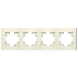 Рамка 4-м Афина универс. сл. кость (ivory) Universal A0046-I
