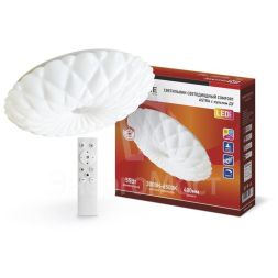 Светильник светодиодный COMFORT ASTRA 55Вт 230В 3000-6500К 4400лм 400х100мм с пультом ДУ IN HOME 4690612035017