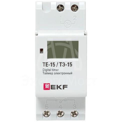 Таймер эл. ТЭ-15 EKF mdt-15