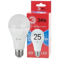 Лампа светодиодная ECO LED A65-25W-865-E27 R (диод груша 25Вт холодн. E27) (10/100/1200) Эра Б0048011