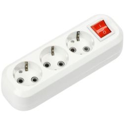 Колодка удлинителя 3-м с заземл. УЗВ-3-GRAND 5230 с выкл. IN HOME 4690612035284