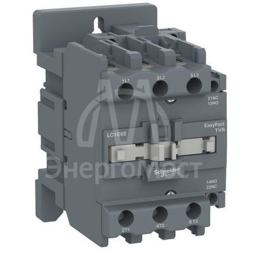 Контактор 3п 50А 1НО+1НЗ 220В AC TeSys E SchE LC1E50M5